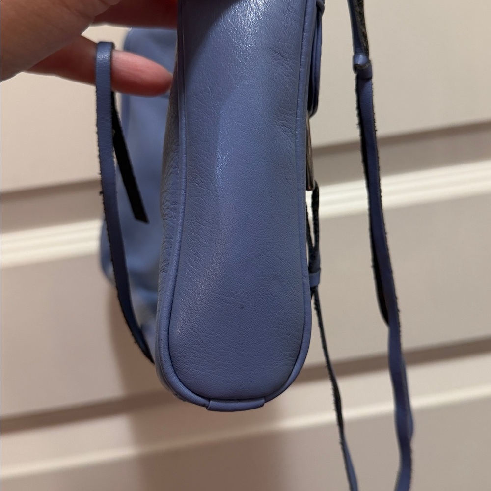 Rebecca Minkoff Light Blue Mini Mac Crossbody - Picture 6 of 9